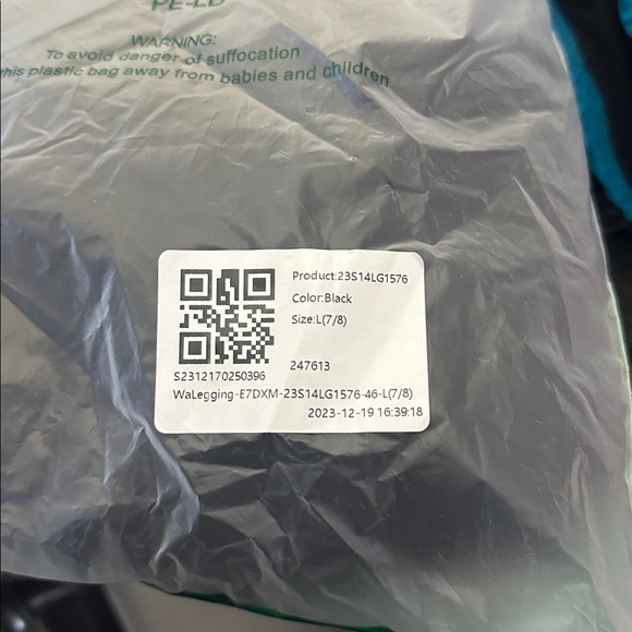 NWT Halara DayStretch High Waist Crossover Mesh Buckle Yoga Leggings Size Large - Picture 7 of 7